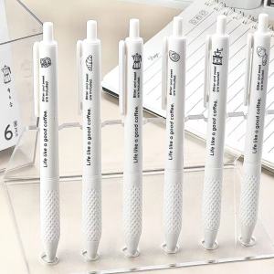 Ohaya coffee house Pen ST Nib Smooth 0.5mm Black Gel Pen Refills can be replaced school supplies