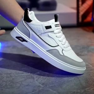 Sepatu PREMIUM Sneakers Pria Wanita Putih Plat Sepatu Kets size 39-44