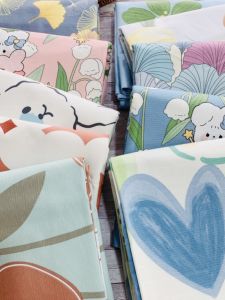 New Arrival High-End Canvas Bed Sheet Set Thick Wear-resistant Breathable Bamboo Fabric Cotton Bedding for All Ages