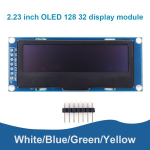 2.23นิ้วจอแสดงผล OLED โมดูล SSD1305 Iic/spi จอ OLED โมดูล3.3V จอแสดงผล HD IPS เข้ากันได้กับราสเบอร์รี่ Pi