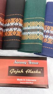 Sarung Tenun Dewasa GAJAH ALASKA: Motif Batik Songket Kekinian High Quality