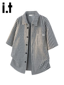 izzue | American Retro Stripes Summer Thin Fit Shirts