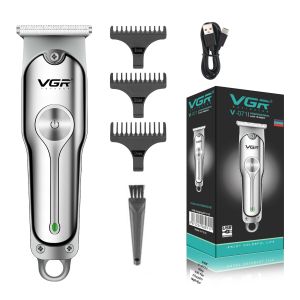 VGR | Máy Cắt Tóc Không Dây VGR V-071 Máy Cạo Râu Điện Cầm Tay Máy Cắt Tóc Di Động Lưỡi Dao Zero Blade Dành Cho Nam Giới Với Lưỡi Dao Bằng Thép Không Gỉ