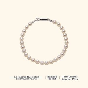 Helas | Cultured Freshwater Pearl Hand Chain for Women