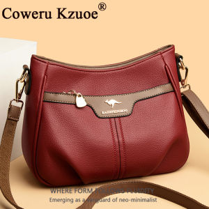 Soft Leather Large Capacity Crossbody Bag