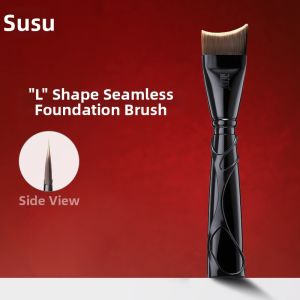 lishu | L-shaped Ultra-thin Contour Seamless Concealer Foundation Brush