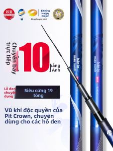 SHUANG BAO | Cần Đánh Cá Bắt Ruồi Cho Cá Chép & Cá Diêu Hồng