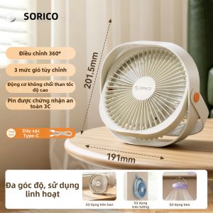ORICO | Quạt Bàn Sạc USB Di Động