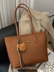 Túi Tote Dung Tích Lớn Thời Trang Nữ 2024 Túi Xách Đeo Vai Thường Ngày Retro Túi Xách Đi Làm Túi Xách Đa Năng Túi Xách Da PU