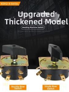 Vintage Welding Machine Parts BX6-250 300 350 Seven Gear Adjustment Switch KDH2-8 Rotation Switch for Electronic Components Market