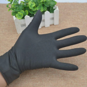 XIANBINGYAN | Natural Latex Anti-Slip Washable Reusable Hairdressing Gloves