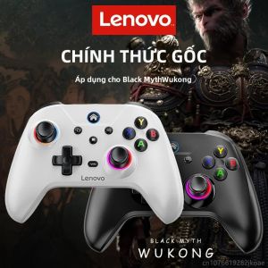 Tay Cầm Chơi Game Bluetooth Không Dây Lenovo S02 Dành Cho Nintendo Switch PC Android TV iOS - Cần Điều Khiển Sáu Trục Rung Kép Tương Thích Với Nhiều Nền Tảng
