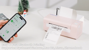 FlashLabel Y486 Printer เครื่องปริ้นเตอร์ USB+BT Thermal Printer พิมพ์ใบปะหน้า ราคาพิเศษ