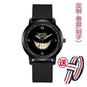Alice Wonderland Cheshire Cat Cartoon Anime Cheshire Cat Kids Waterproof Watch Stylish Electronic Watch