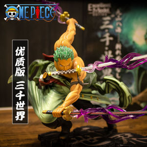 Super Fighting Fire Fist Luffy Ace Kit Garaj Doll Model Hiasan Meja Periferal Toys Hari Jadi