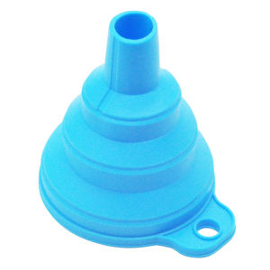 1/2/4pc Silicone Collapsible Foldable Funnel Household Kitchen Gadgets Portable Multifunctional Wine Oil Funnel Kitchen Supplies