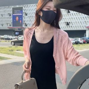 Shalldoer | Womens Lightweight Summer Knitted Cardigan