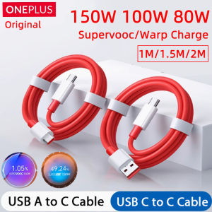 Original Oneplus Cable Supervooc 150w 100w 80w Usb Type C Warp Charge 65w Cables Usbc One Plus 13 13t 12 11 10 Nord 4 N30 SE