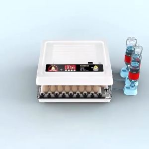 48/64/130 Eggs Egg Incubator Fully Automatic Egg Incubator Intelligent Digital Hatcher Brooder with Temper