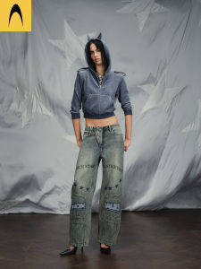 Loose Fit Denim Pants
