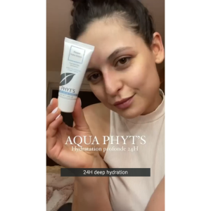 PHYTS AQUA Moisturizing Cream 24H 40g Continuous Hydration Hyaluronic Cream For All Skin Types (CREME HYDRATANT 24H)