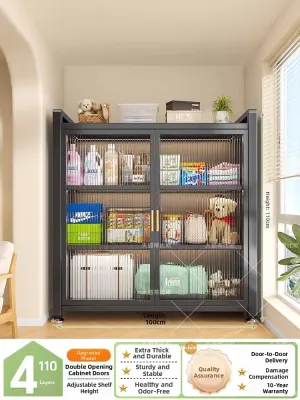 DIBIOU | Sun-Resistant Waterproof Multi-Tier Storage Cabinet