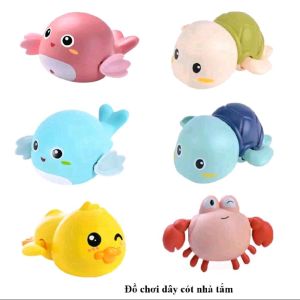 Đồ chơi nhà tắm chạy bằng cót dễ thương giúp bé thích thú hơn khi tắm