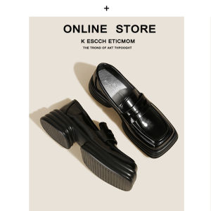 XIANNIWEI | Thick Sole Easy-on English Style Retro Japanese Loafer