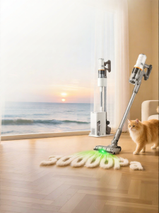 Midea | Self-dust-collecting Cordless Handheld High-suction Home-and-Car Use Cat Hair Absorption Tangle-free Vacuum Cleaner