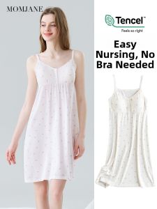 Mom Jane | Nursing Maternity Nightdress with Bra Pad