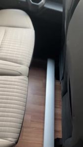 Bậc NHÔM ĐÚC để chân trong xe (bậc đạp chân / bậc kê chân) FORD Transit 2024 2025 (gồm 3 bậc dài (2 ghế) 4 bậc ngắn (1 ghế))
