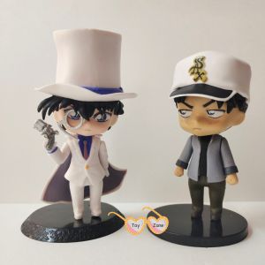 Detective Conan Figure (18pcs) Conan Edogawa Kaito Kuroba Kudo Shinichi Heiji Hattori Rei Furuya Shuichi Akai Action