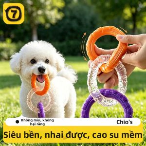 7o | Teething & Tug Toy For Dogs Dog Toy