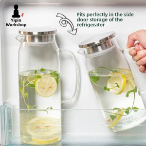 Heat-Resistant Large Capacity Filtering Water Pitcher