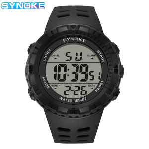 Sport Watch Men Multifunction Watches Fashion Outdoor  Alarm Clock Chrono 5Bar Waterproof Digital Watch Retro SYNOKE