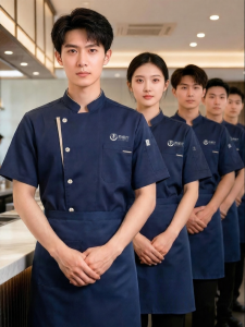 Short Sleeve Summer Kitchen Chef Uniform