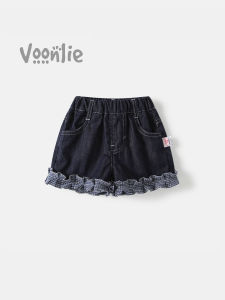 VOONLIE | Quần Short Jeans Nữ Thời Trang