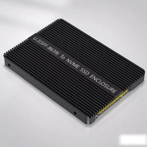 T.F.SKYWINDINTL | Vỏ Ổ Cứng M.2 NVMe Sang U.2 SSD 5.0/3.0 SFF-8639 Bằng Nhôm Hỗ Trợ Thay Nóng 2.5 M-Key Không Cần SATA Dành Cho PC Server NAS DIY Tản Nhiệt CNC 2230-2280