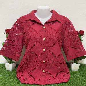 เสื้อเชิ๊ตผู้หญิงออกงานอก38-42นิ้วอก44-46นิ้วงานฟรีไชส์ค่ะ