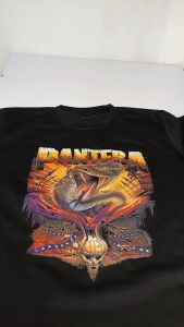 T-SHIRT Kaos Keren Merchandise Musik band PANTERA Bahan 24s