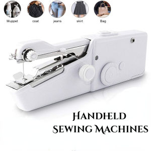Original Electric Handheld Sewing Machine Mini Portable Battery Powered Handy Stitching Clothes