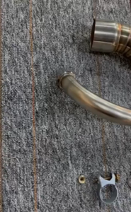 Big Elbow XRM125/RS125/RS125FI/XRM125FI Stainless 51mm for Motorcycles Made in Thailand