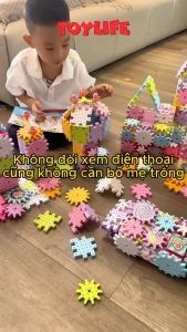 Bộ đồ chơi lắp ghép xếp hình bánh răng chuyển động vòng xoay 83 165 203 chi tiết đồ chơi giáo dục thông minh cho bé