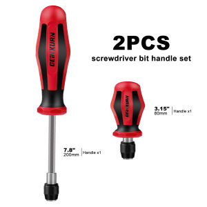 Geinxurn Magnetic Changeable Head Manual Screwdriver Set Include Screwdriver Bit Handle Set and Screwdriver Bits