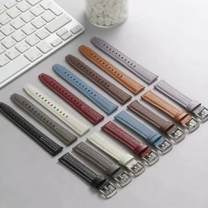 Dây Đeo Bằng Da Cho Đồng Hồ Xiaomi 5/S4/S3/S2 Redmi Watch 5/Lite 18mm/22mm Dây Đeo Phong Cách Thể Thao Dành Cho Doanh Nhân Tương Thích Với Nhiều Mẫu Mã