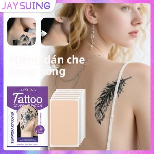 Miếng Dán Che Khuyết Điểm Hình Xăm Liền Mạch Che Phủ Toàn Diện Tạo Đường Cong Cơ Thể Nhẹ Thoáng Khí Lâu Trôi Vô Hình Chăm Sóc Da Cho Mọi Loại Da