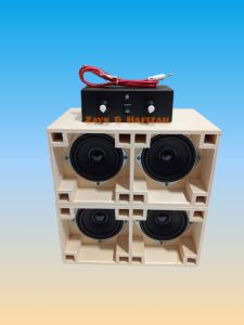 Paket Miniatur Sound System 3in Dobel Siap Bunyi