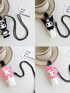 Cute Kurokos Girl Melody Compatible with Relx One Four Five Generation Silicone Protective Case Electronic Cigarette Rod with Lanyard Infinity Illusion New National Standard 5th Generation Fog Rod Protective Shell 4th Generation Soft Shell