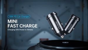 [1YrWarranty] MCDODO PD 20W USB-C Bullet Series Type C 20W PD Car Charger