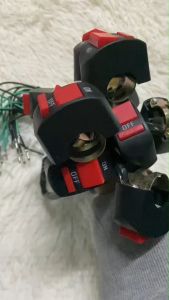 สวิทย์ OFF-RUN Switch ไฟ Motorcycle On/Off สวิตซ์ไฟ เปิด / ปิด มอเตอร์ไซค์ (0117)